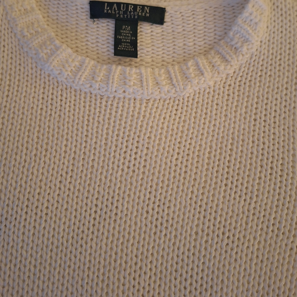 Ralph Lauren Cream Sweater